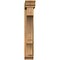 Ekena Millwork Balboa Traditional Rough Sawn Bracket w/ Offset Brace, Western Red Cedar, 6"W x 26"D x 38"H BKT0604X26X38BOA01RWR - alternate 3